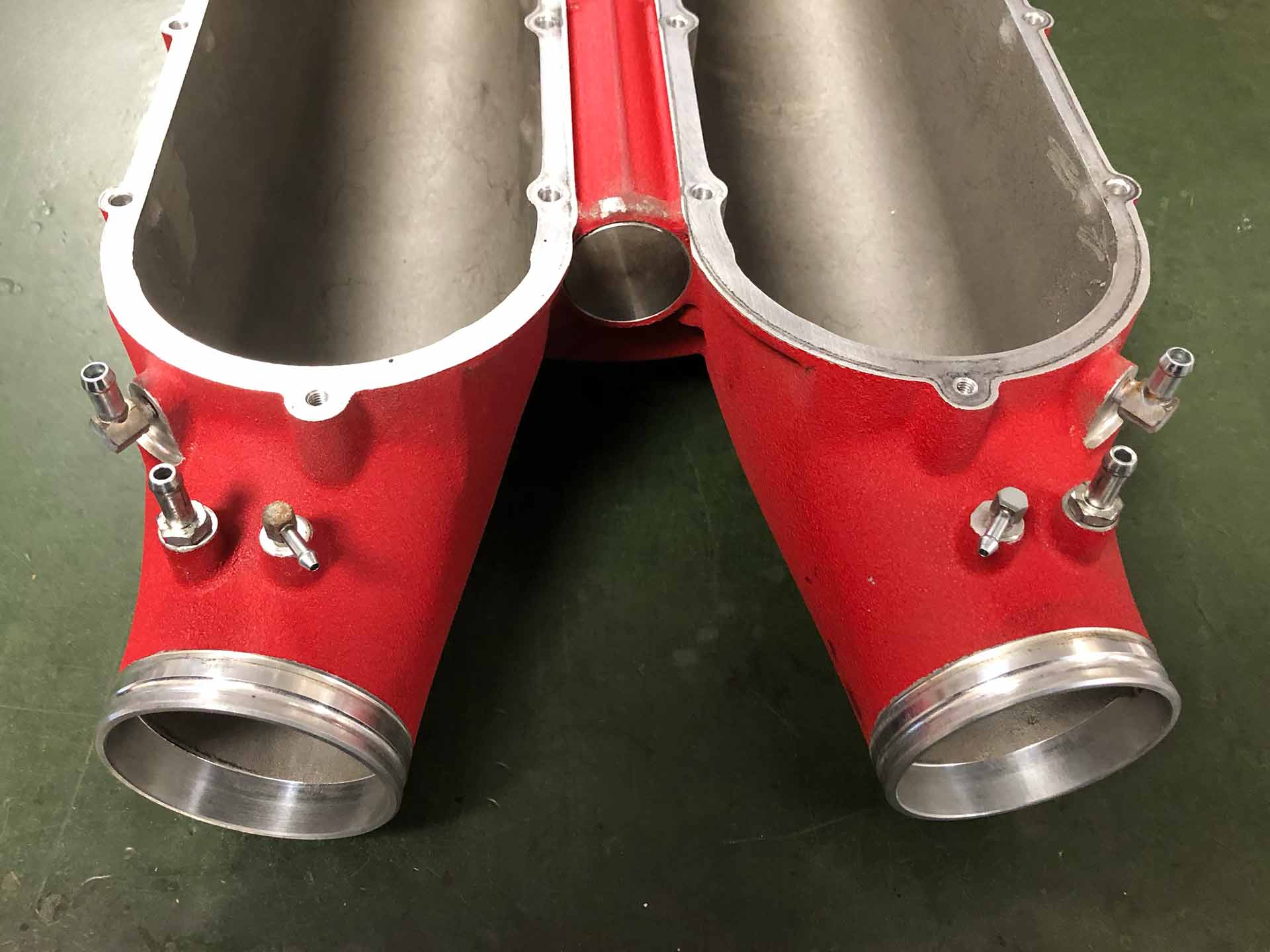 Ferrari F430 shrink varnish intake manifold