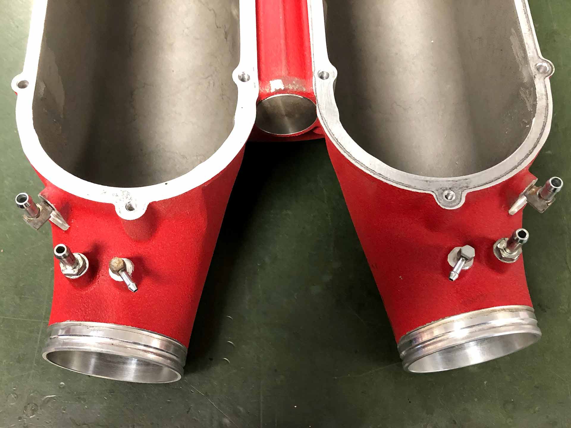 Ferrari F430 shrink varnish intake manifold