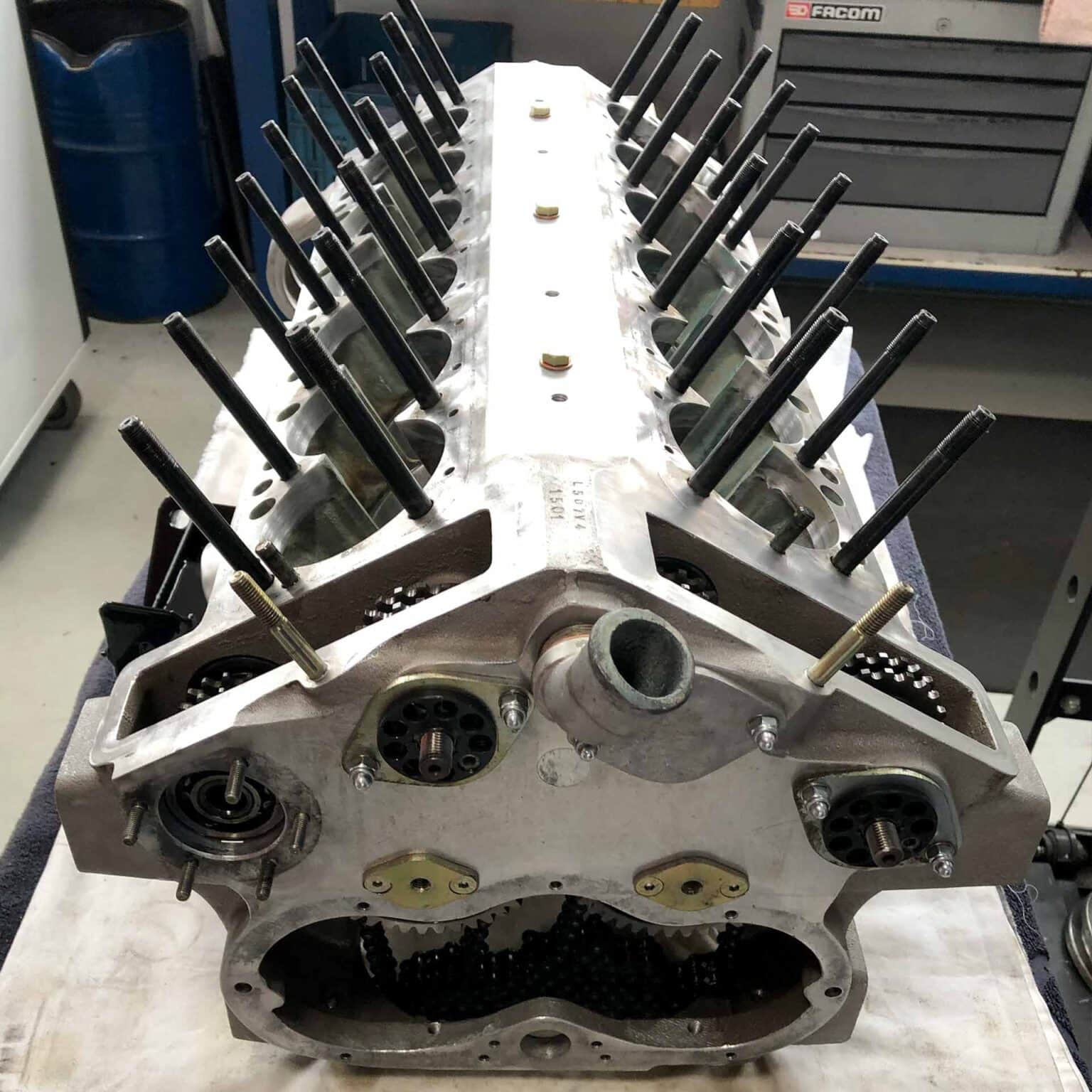 Lamborghini Countach Motor Revision