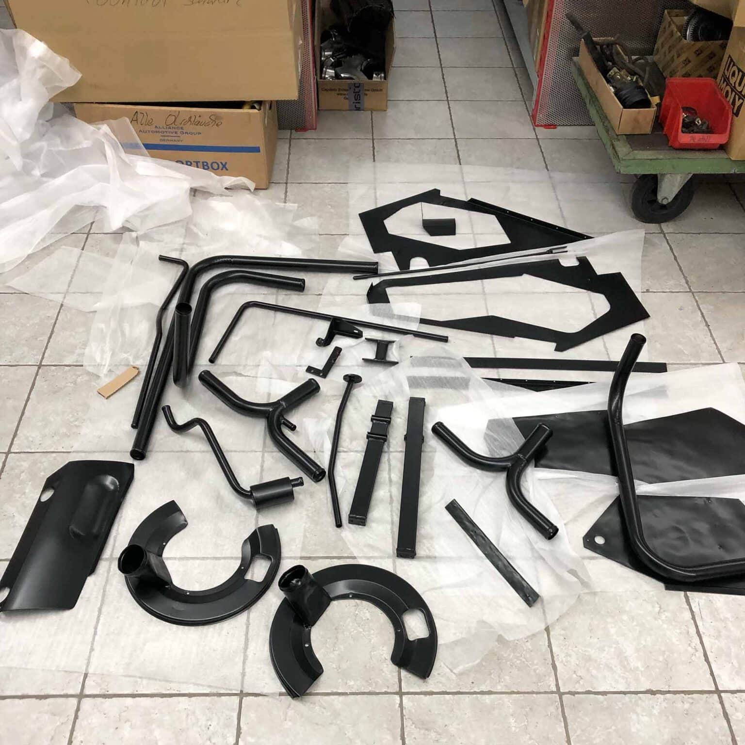 Lamborghini Countach Motor Bremse Revision
