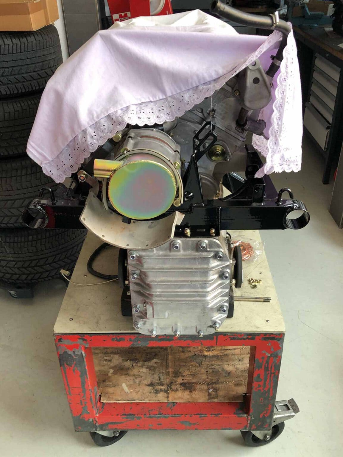 Lamborghini Countach Motor Bremse Revision