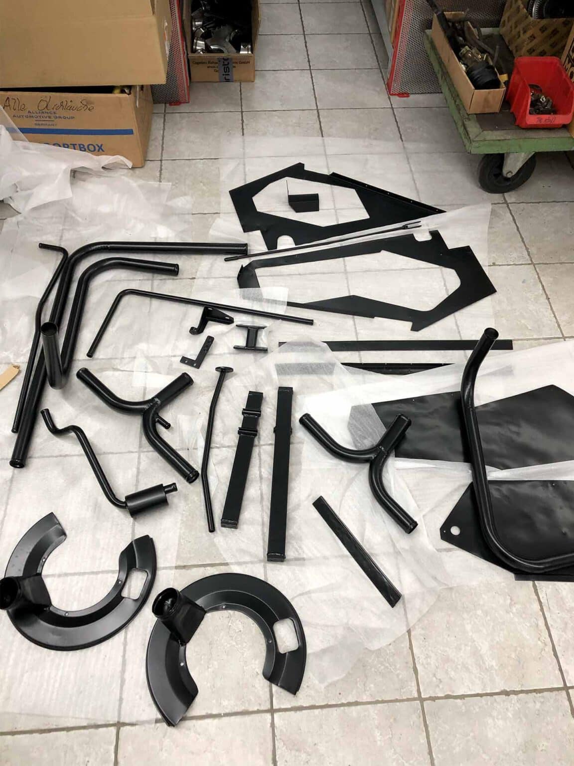 Lamborghini Countach Motor Bremse Revision