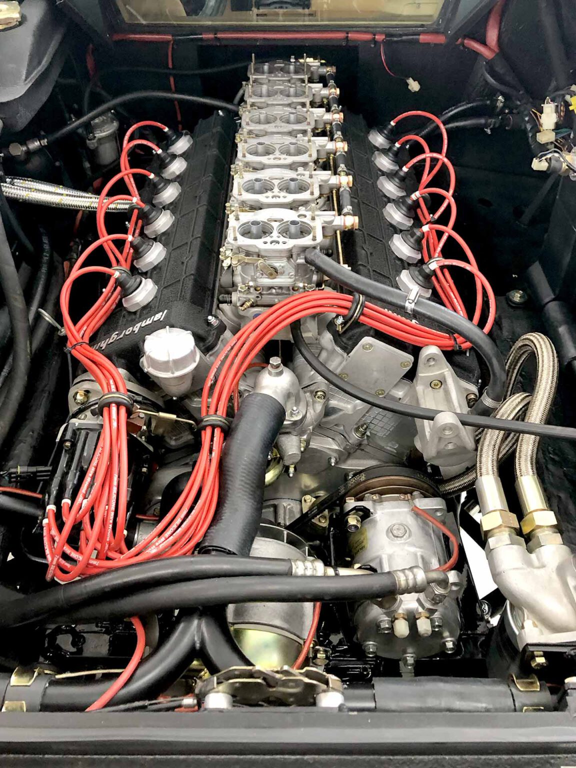Lamborghini Countach Motor Revision